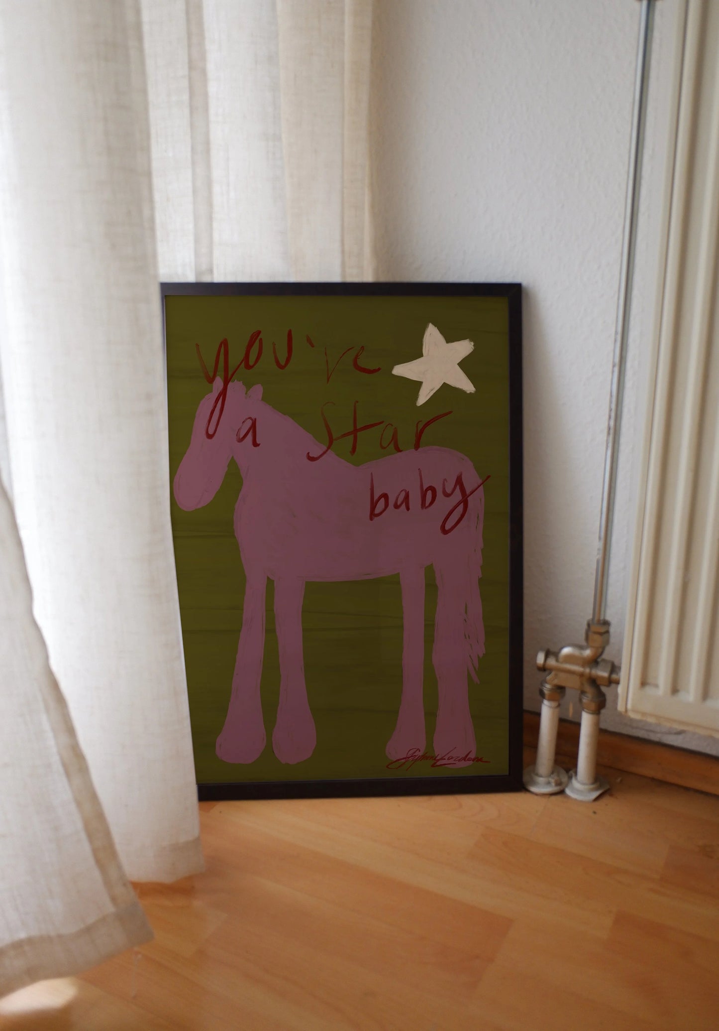 You're a Star, Baby Horse Print
