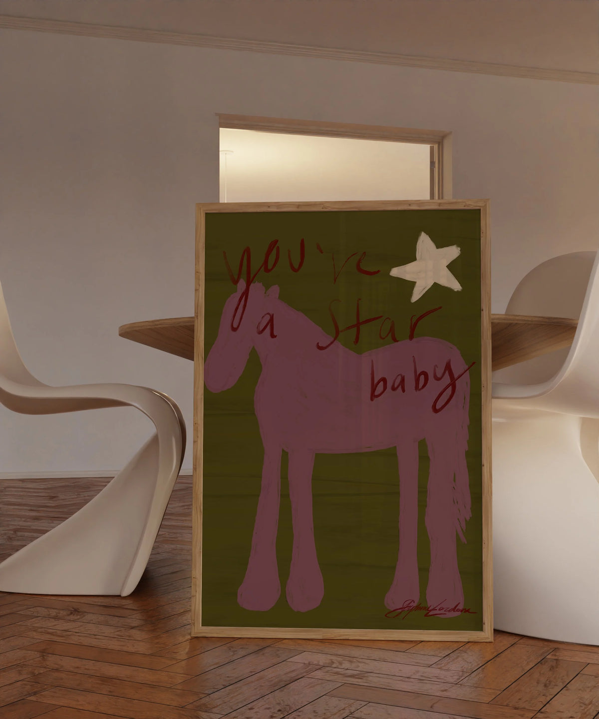 You're a Star, Baby Horse Print