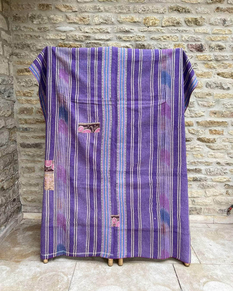 Midweight Kantha Quilt No. 525