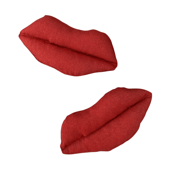 Red Lips Lavender Cupboard Scented Pillow