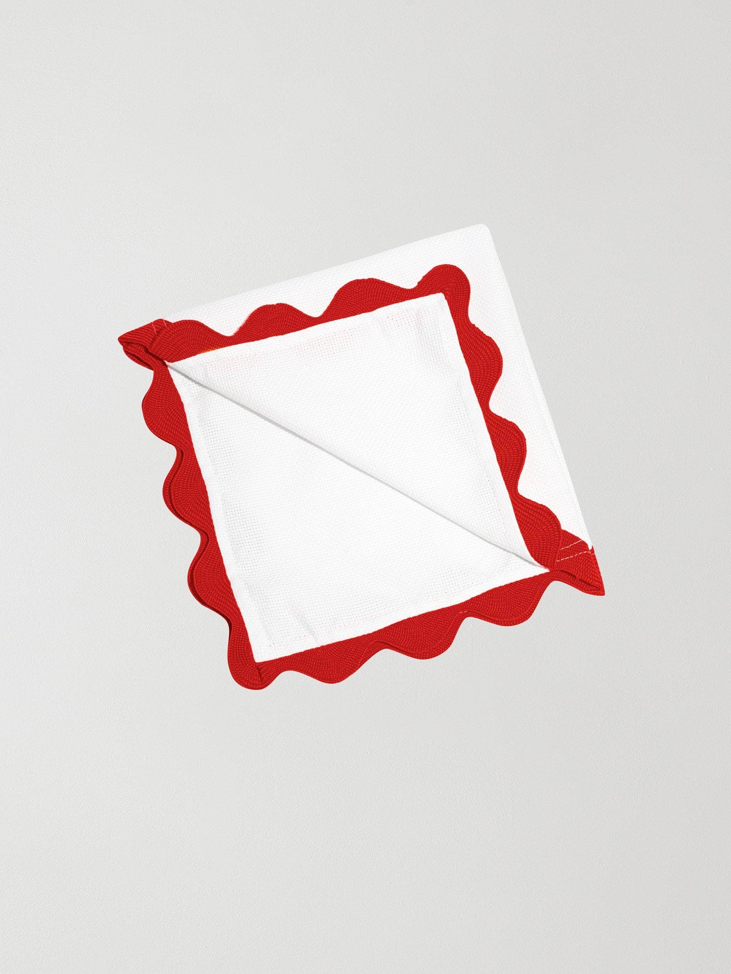 Sun Rays Red Napkin