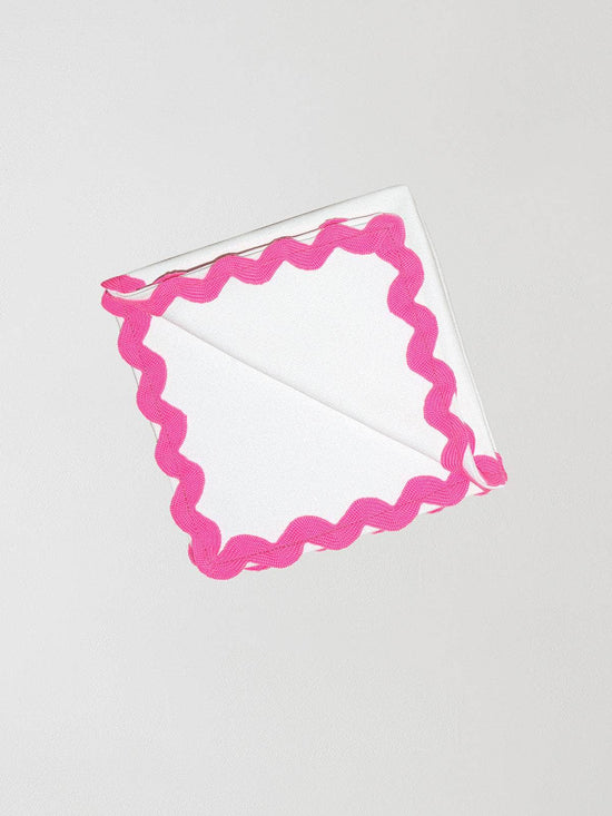 Sun Rays Pink Napkin