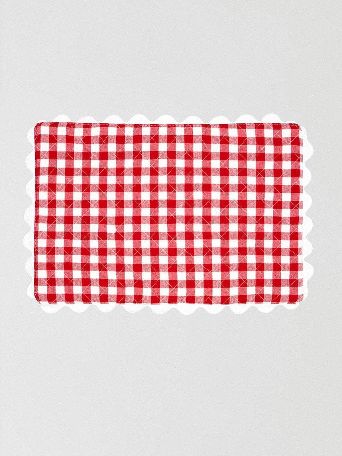 Hansel Red Placemat