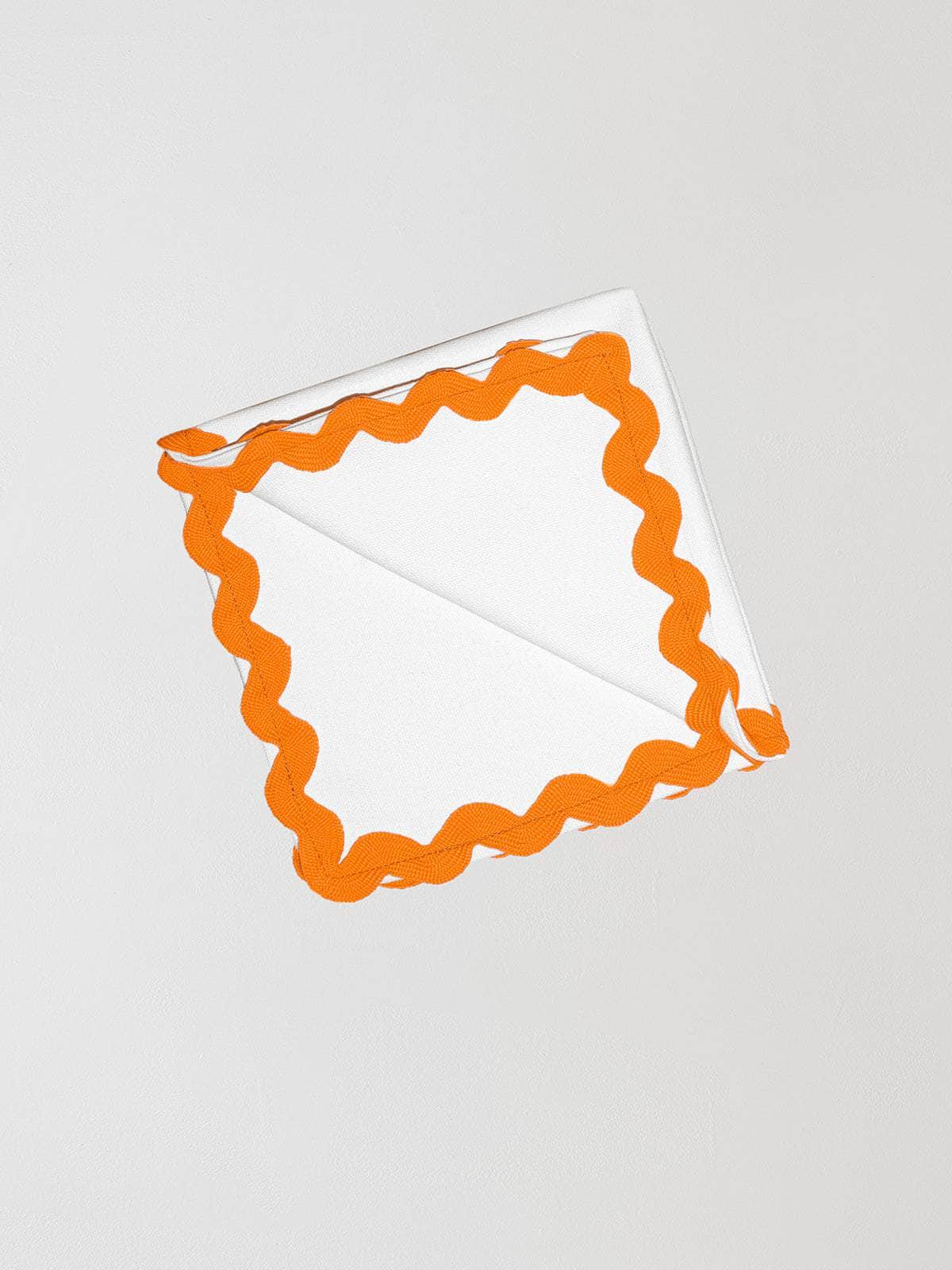 Sun Rays Orange Napkin