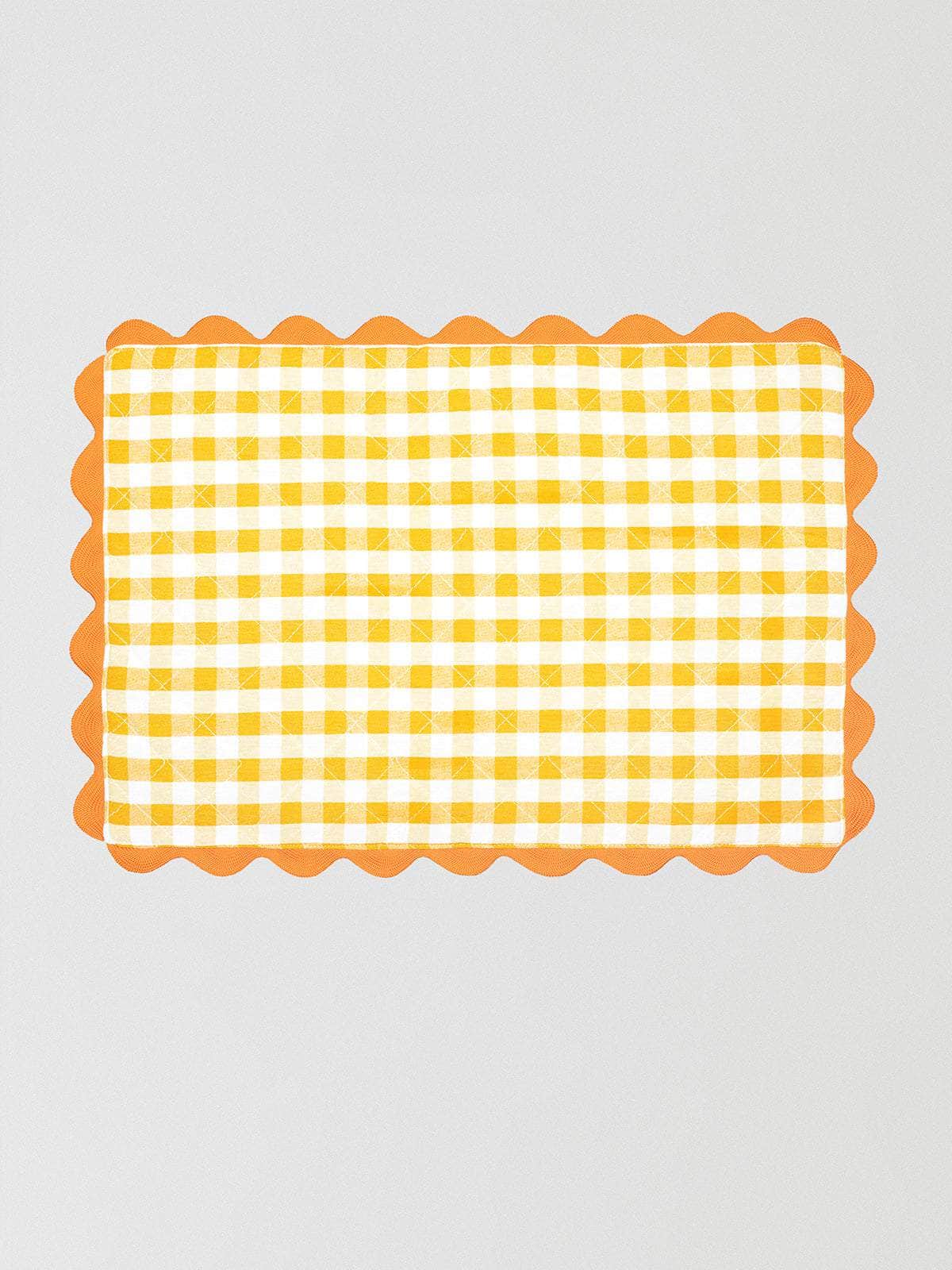 Hansel Orange Placemat