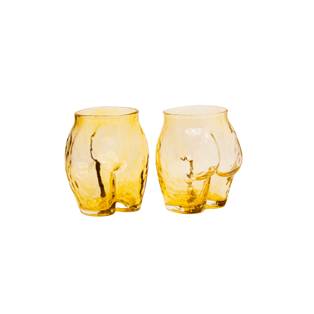 The Popotin Gl(ass) Ochre – Set of 2