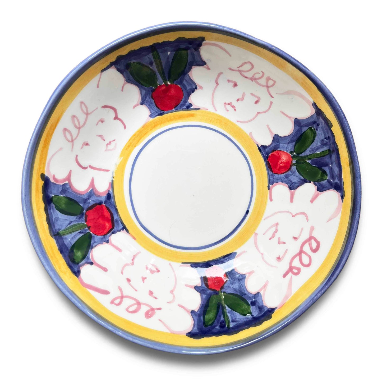 Load image into Gallery viewer, Angel Delight Salad Bowl - Blue Marine
