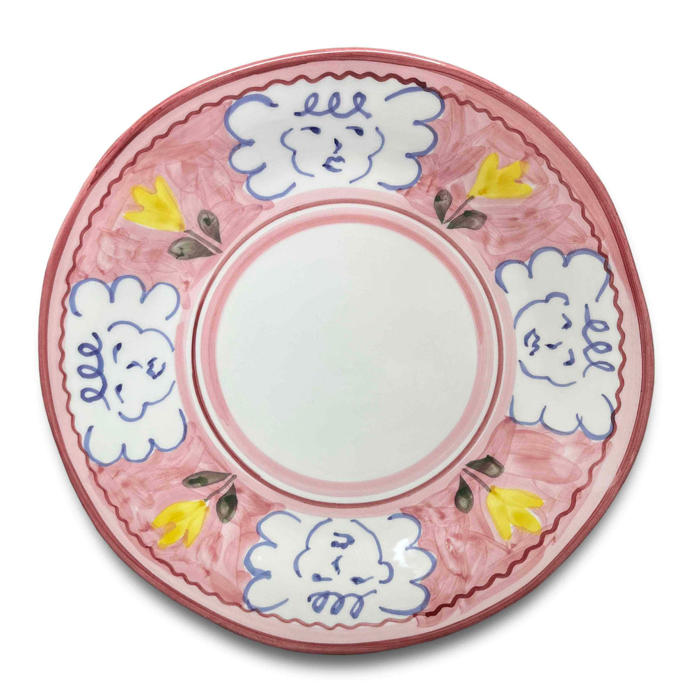 Angel Delight Dinner Plate - Rose