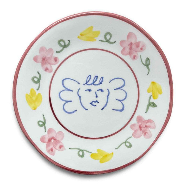 Angel Delight Dessert Plate - Rose