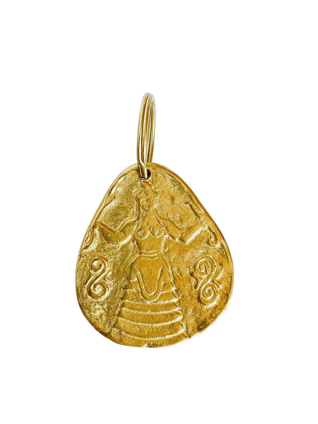 Snake Goddess Key Ring