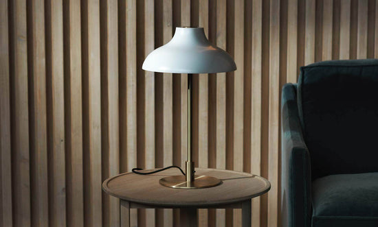 Bolero Table Lamp white top