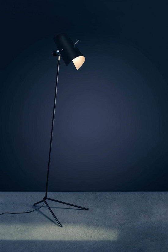 Black Floor Lamp - Claritas by Vico Magistretti