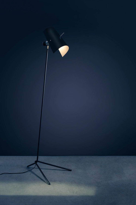 Load image into Gallery viewer, Black Floor Lamp - Claritas by Vico Magistretti
