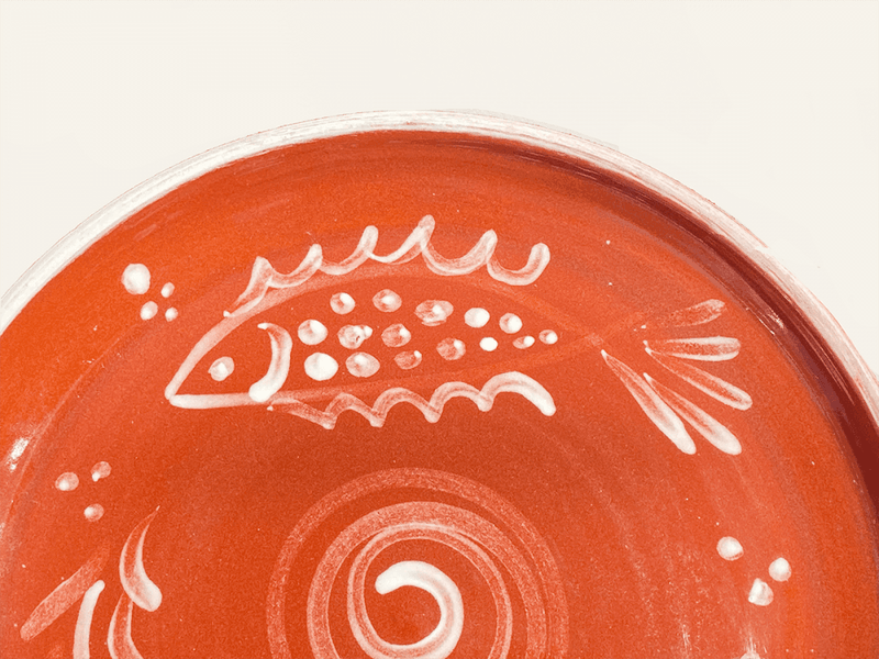 Ceramic Plate Psari