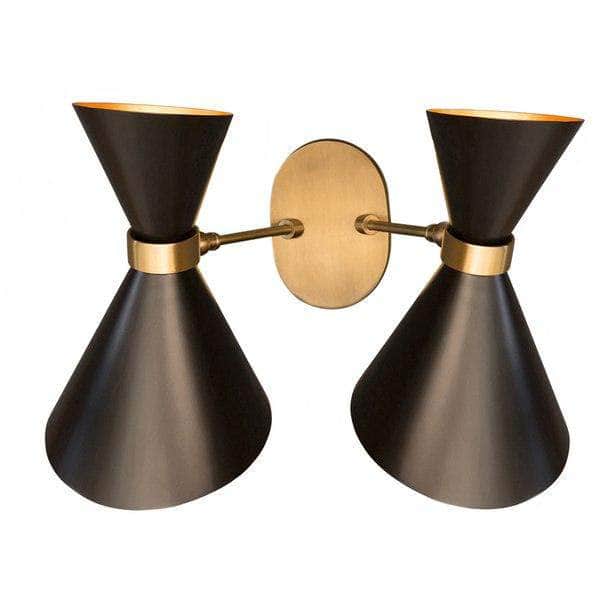 Peggy Twin Up & Down Wall Lamp