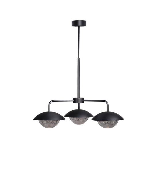 Grace 3 Chandelier black