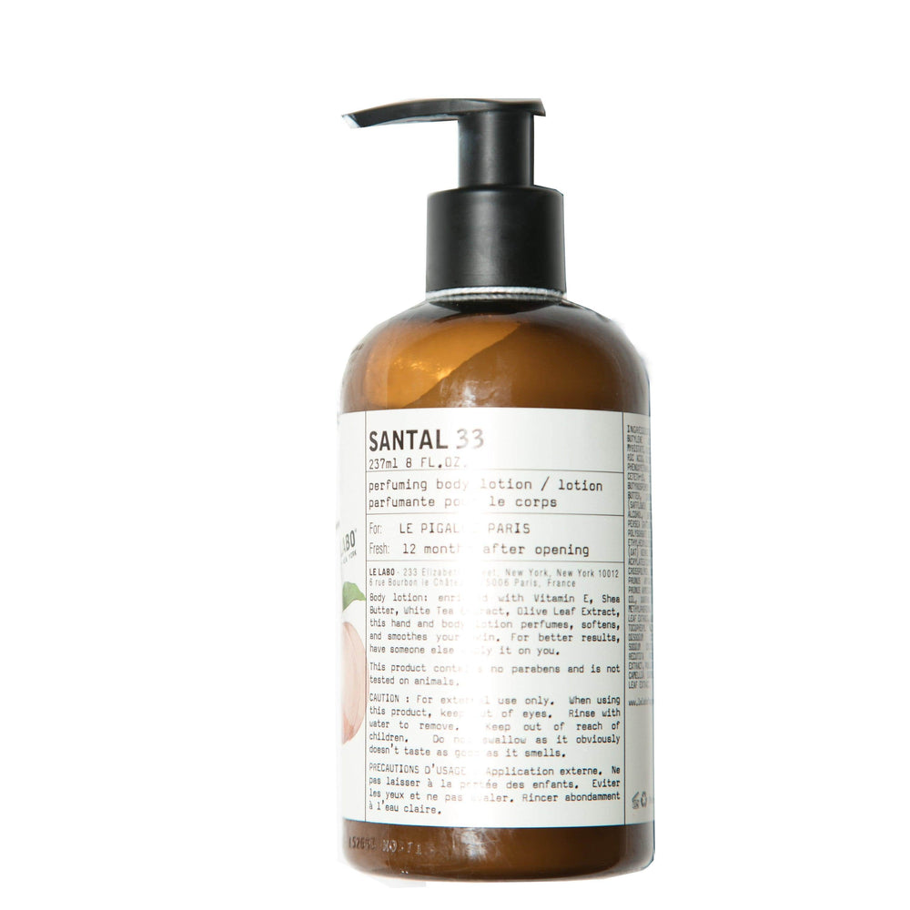 Santal 33 Body Lotion, Le Labo x Le Pigalle