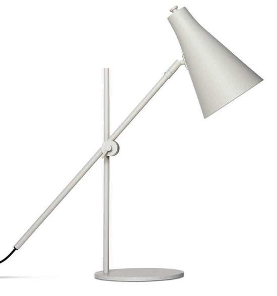 Hunter Desk Lamp silk grey