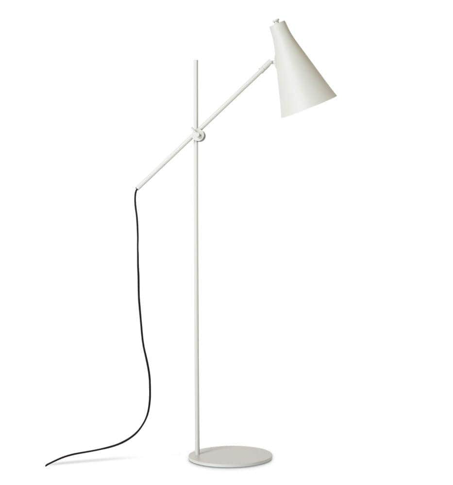 Hunter Grand Floor Lamp silk grey