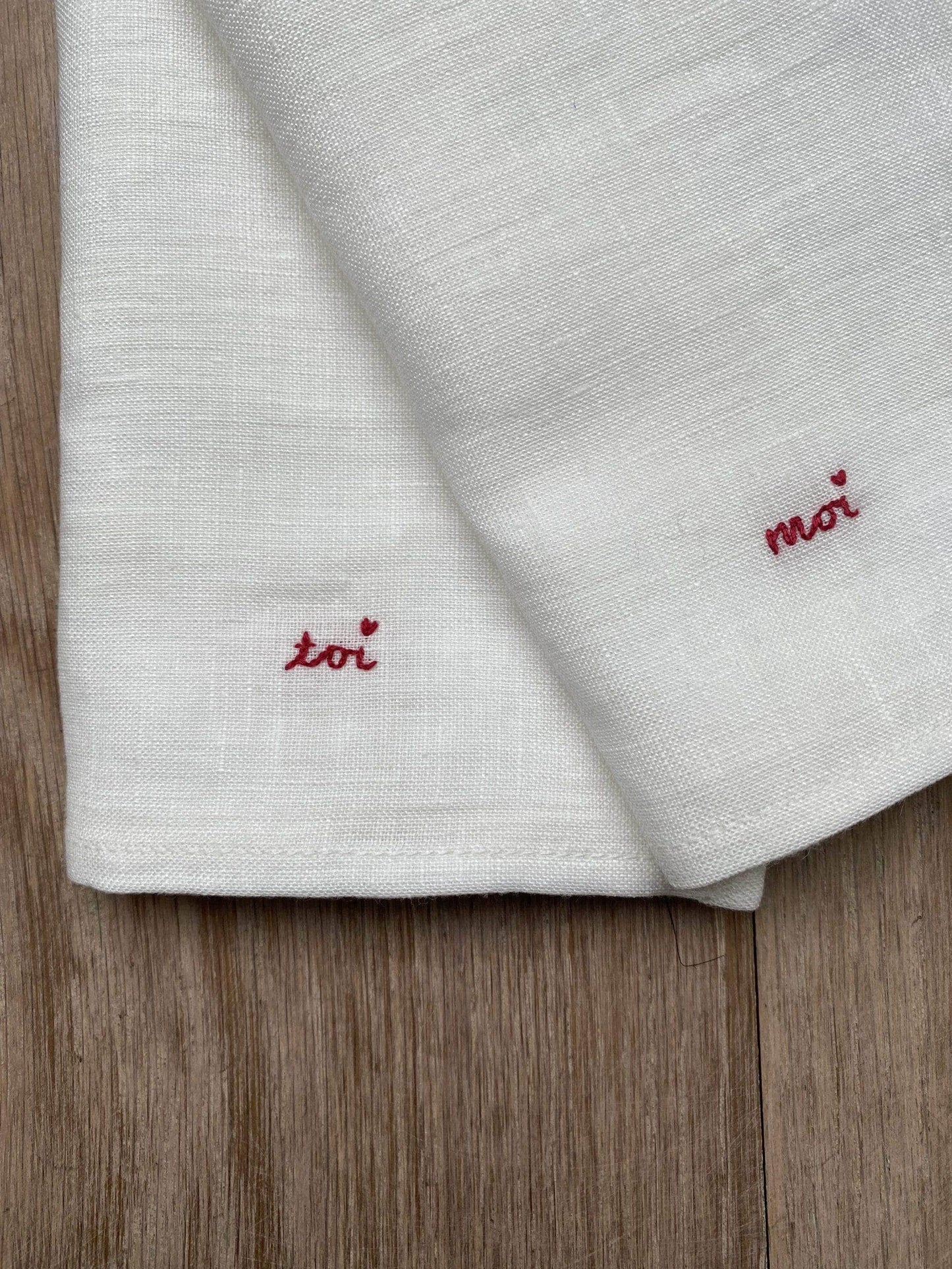 Load image into Gallery viewer, Toi + Moi Napkins, Set of 2
