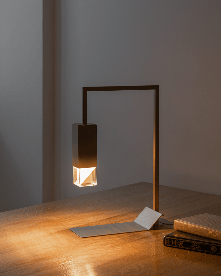 Lamp/Two Brass Lifestyle
