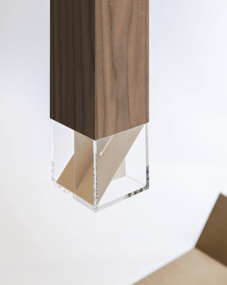 Lamp/Two Wood