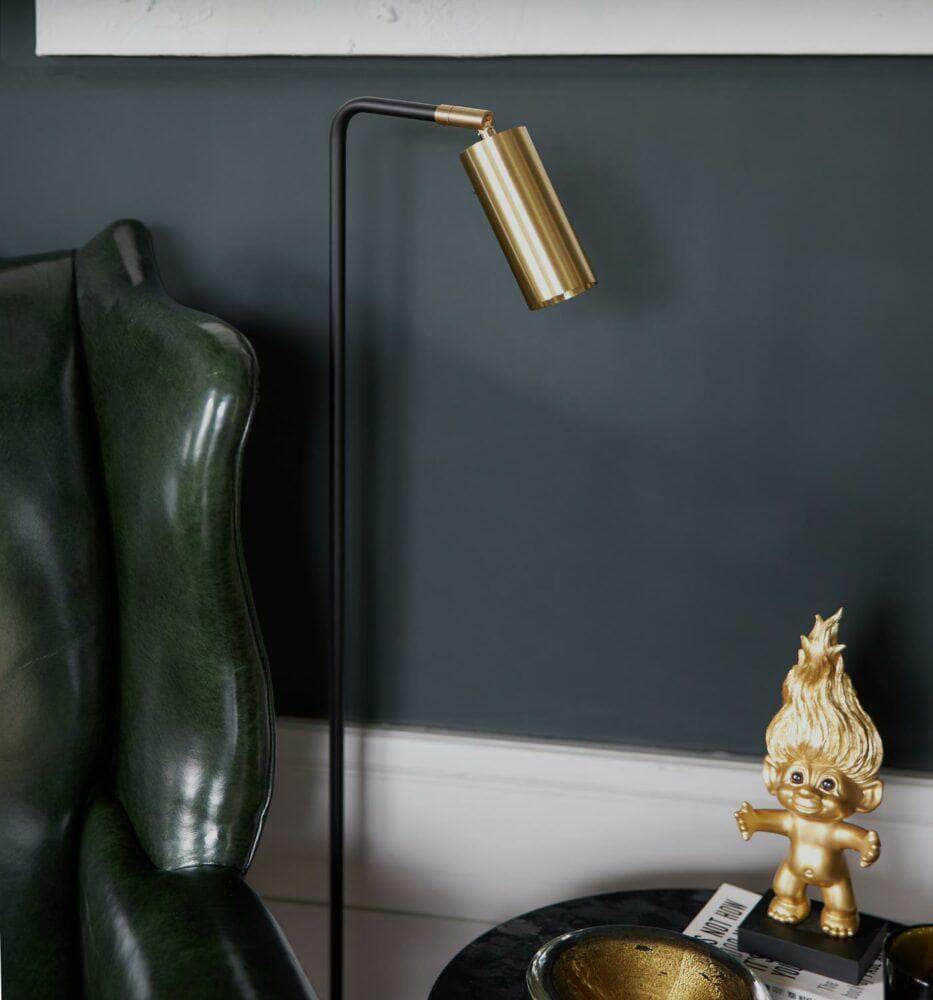 Lektor Floor Lamp brass