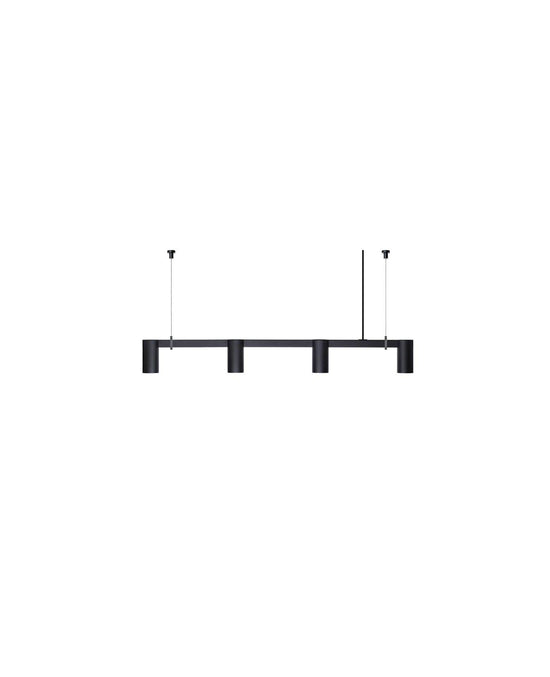 Long Kennedy Pendant Ceiling Light black