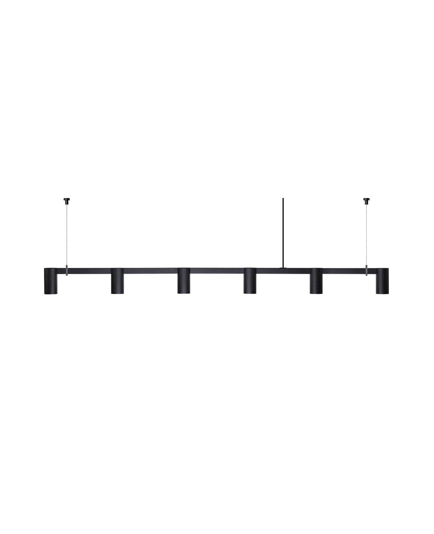 Long Kennedy Pendant Ceiling Light black