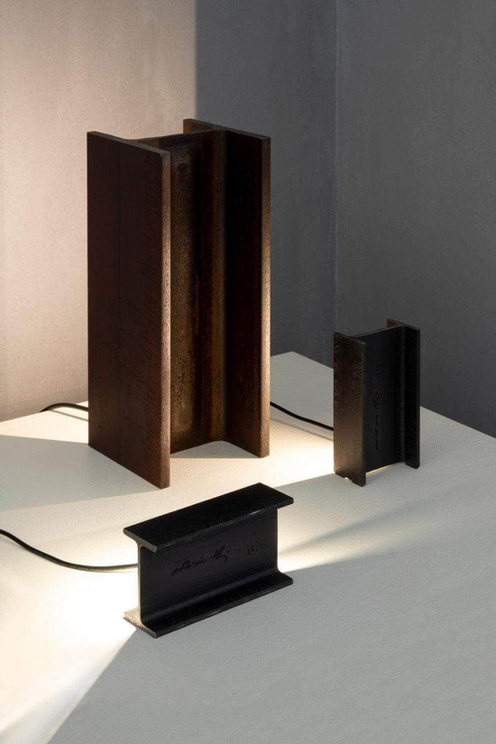 Raw Metal Table Lamp - Mini Mais Plus Que Cela Je Ne Peux Pas by Rudy Ricciotti
