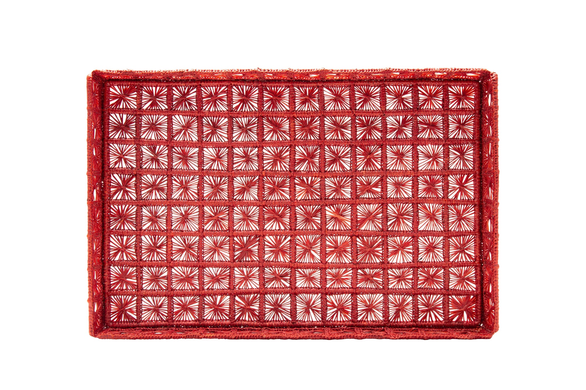 Telar Large Square Tray | Terracotta