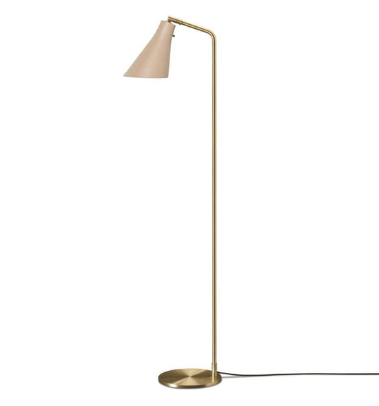 Miller Floor Lamp sand brass