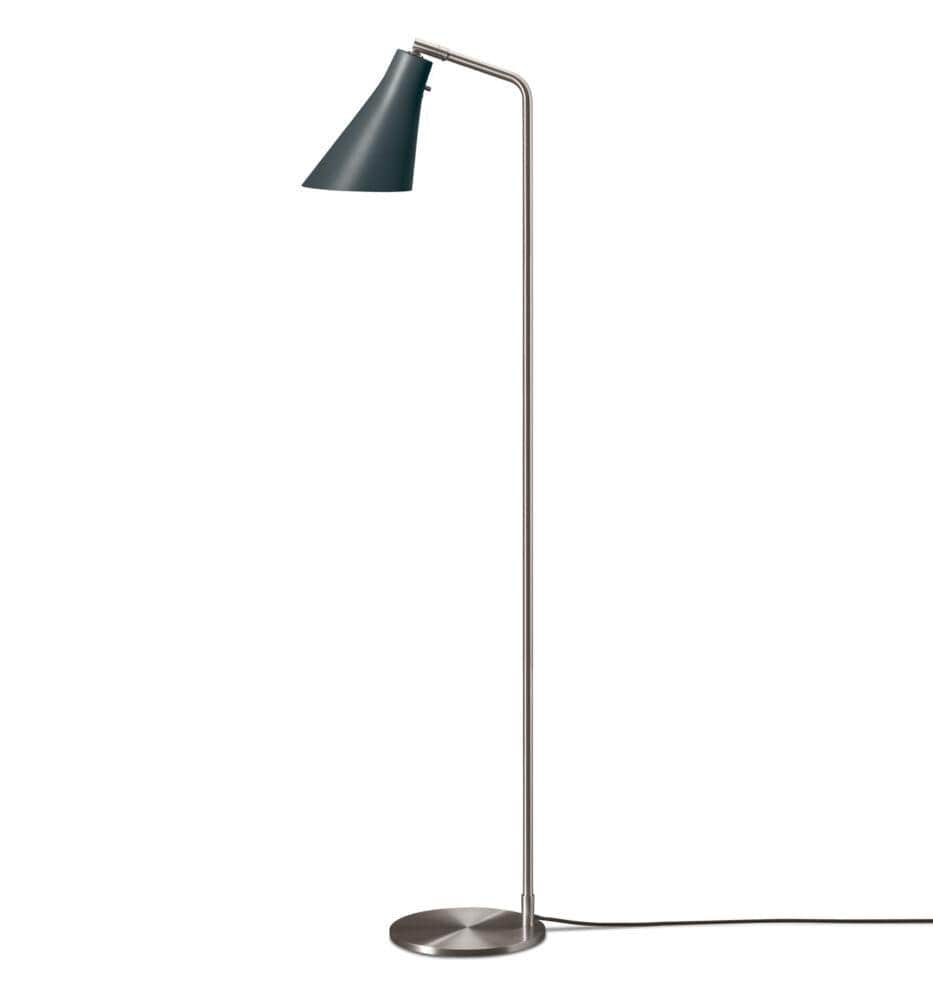 Miller Floor Lamp slate grey steel