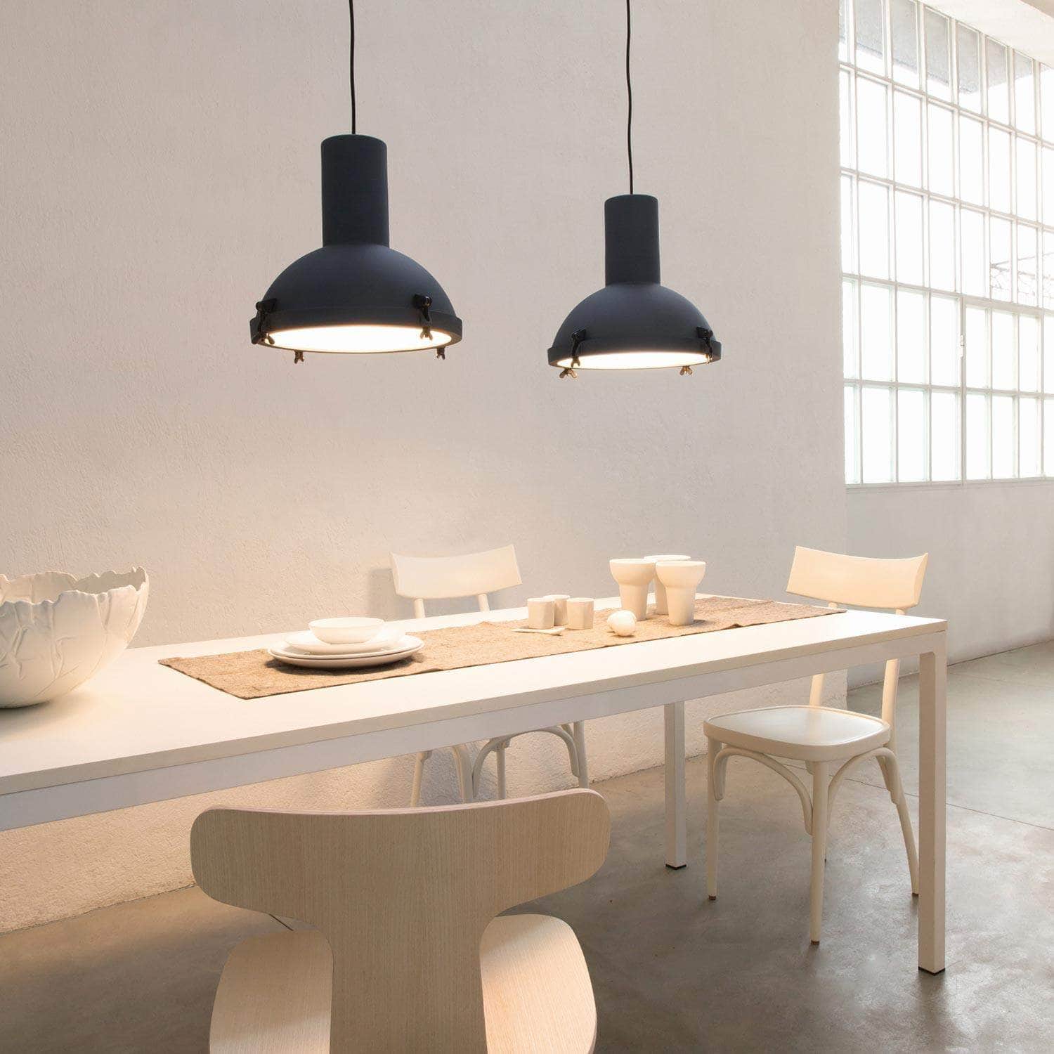 Pendant Lamp - Projecteur 365 IP 65 by Le Corbusier