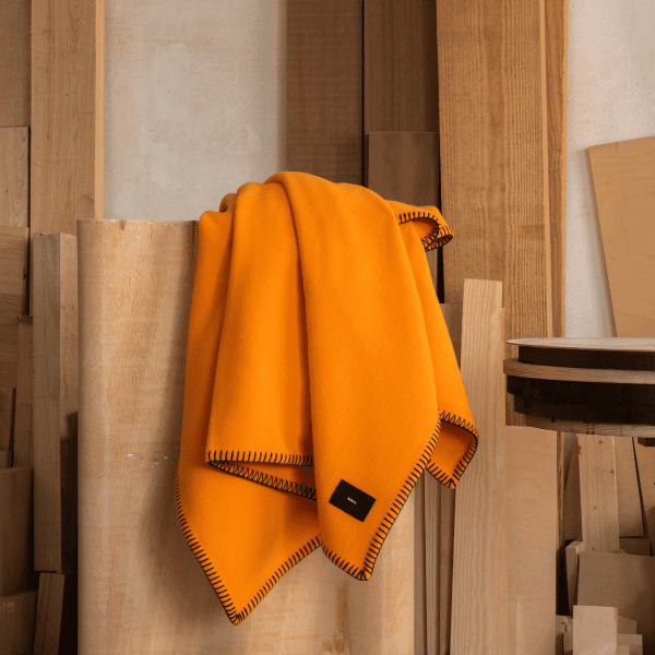 Viso Merino Blanket Orange
