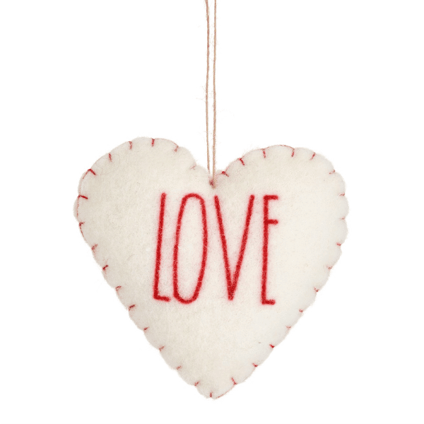 Love Felt Hanging Decoration
