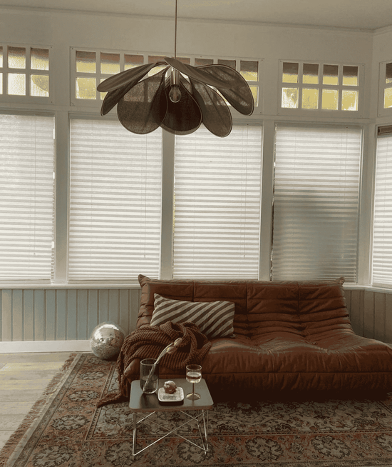 The Original Pendant Petal Light - Small olive