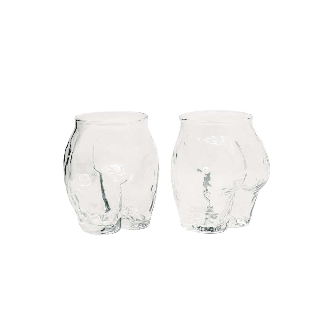 The Popotin Gl(ass) Clear - Set of 2