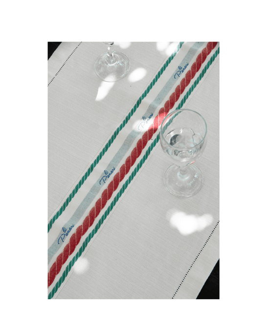 Li Panari Table Runner White
