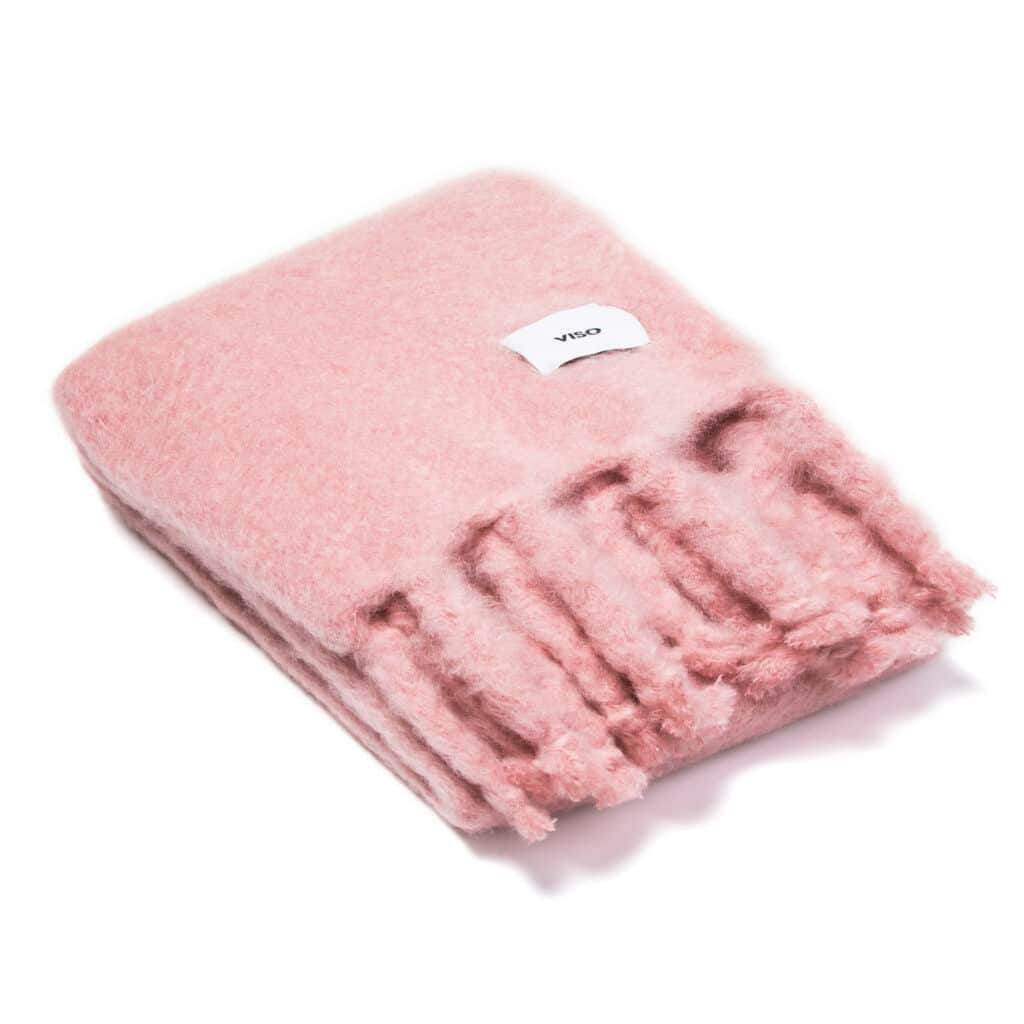 Viso Mohair Blanket Pink