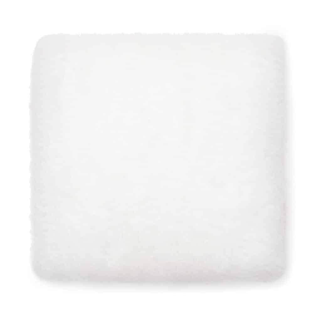 Viso Mohair Pillow Pink and White Back