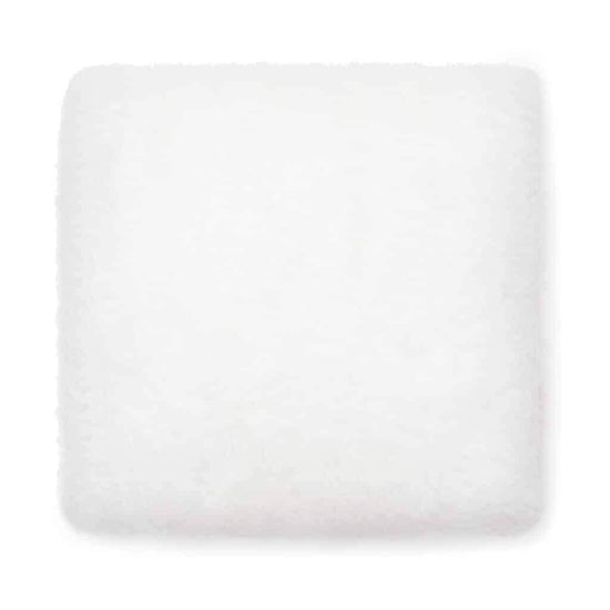 Load image into Gallery viewer, Viso Mohair Pillow Pink and White Back

