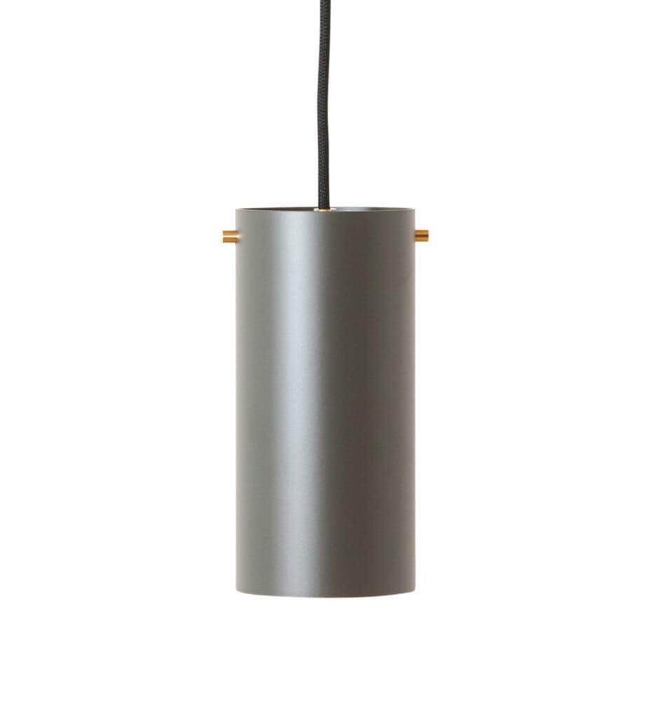 Volume 1 Pendant Ceiling Light umbra grey brass