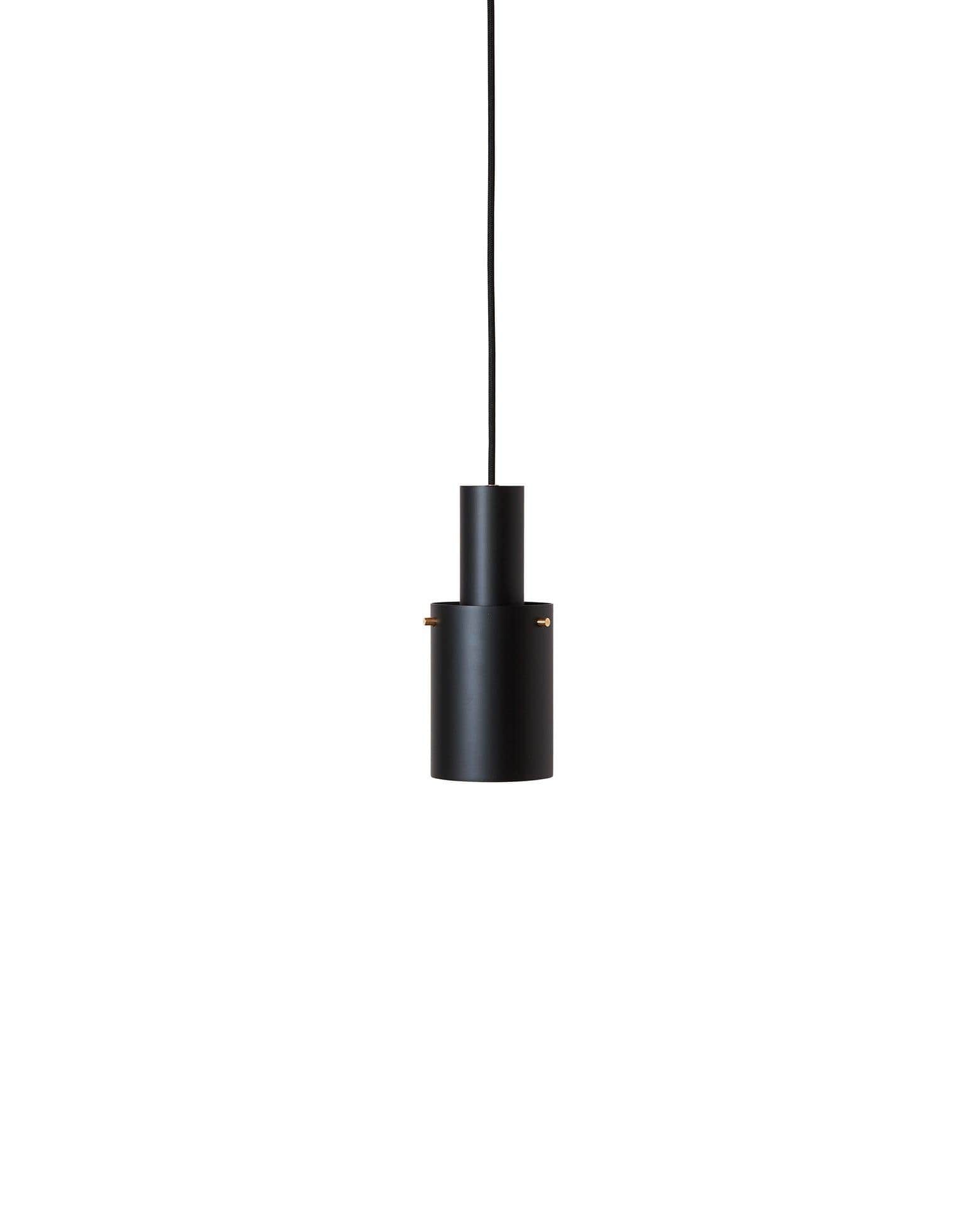 Volume 2 Pendant Ceiling Light black brass
