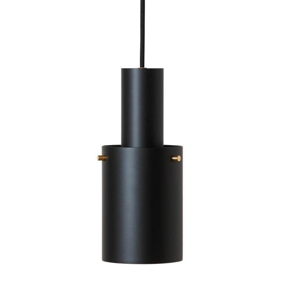 Volume 2 Pendant Ceiling Light black brass