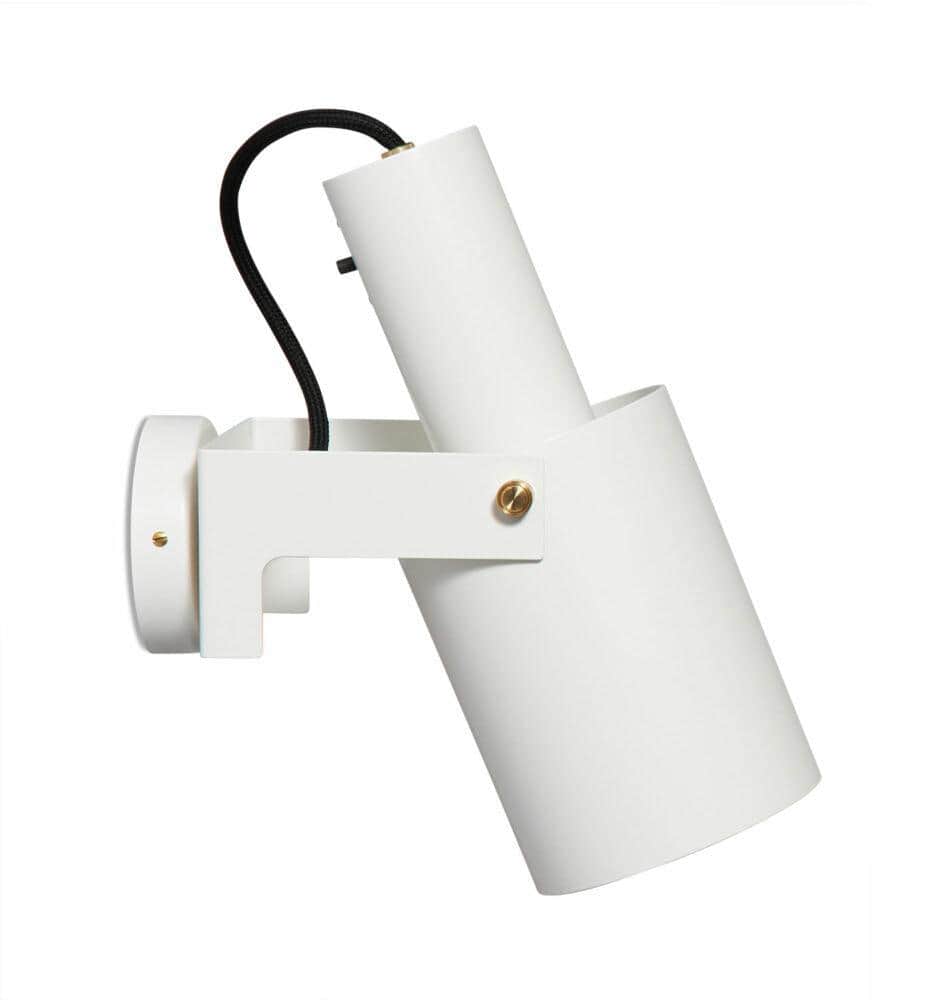 Volume 2 Wall Lamp white brass