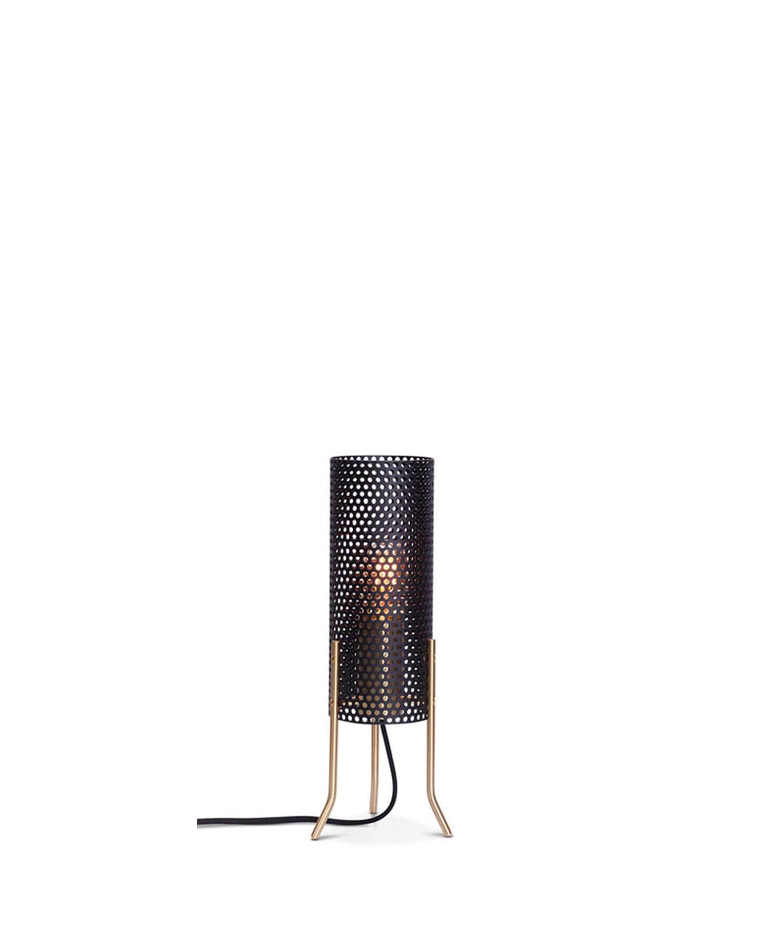 Vouge Tripod Floor Lamp small black brass