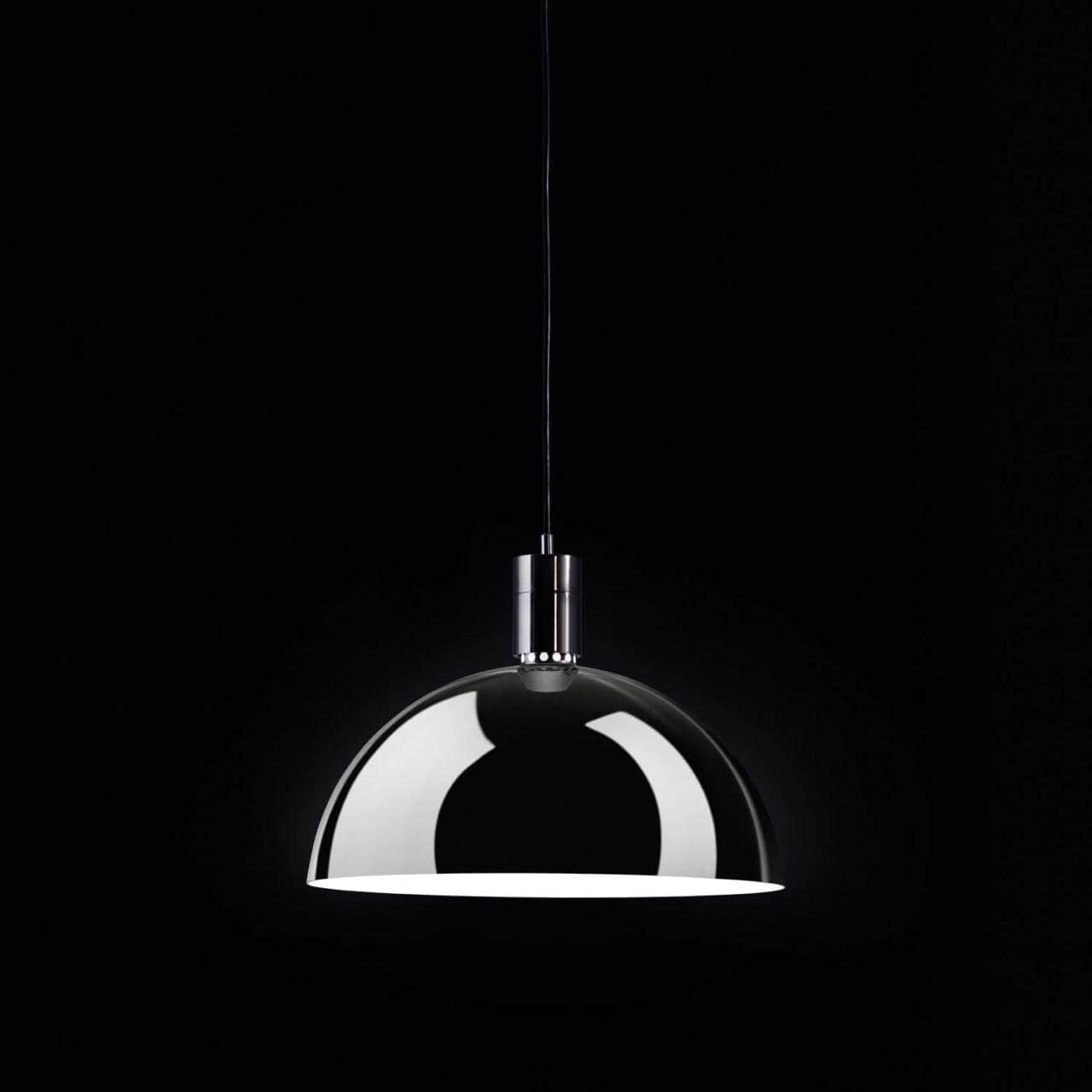 Chrome Pendant Lamp - AM4Z by Mr. Albini