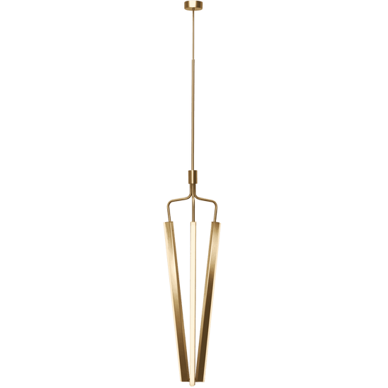 Angel 3 1000 Chandelier brass on long