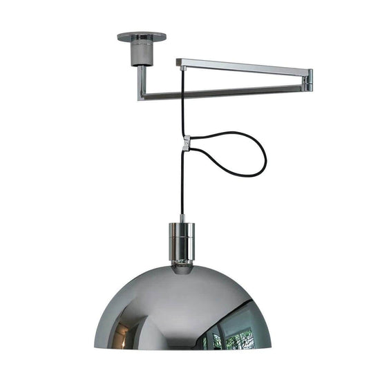 Chrome Pendant Lamp - AS41Z by Mr. Albini